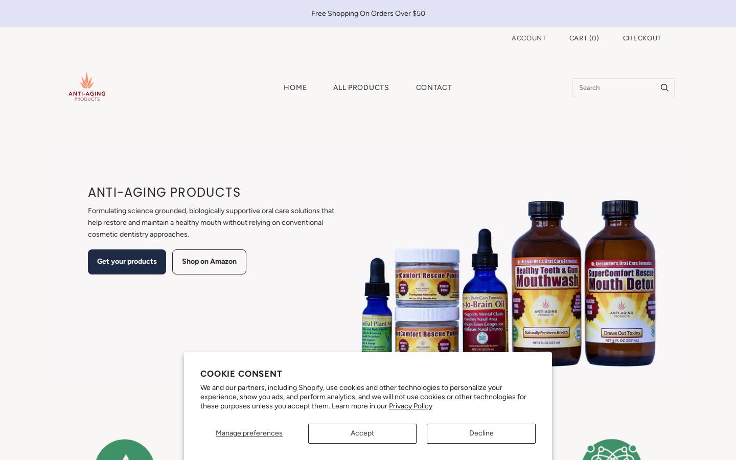naturemade4u.com homepage screenshot