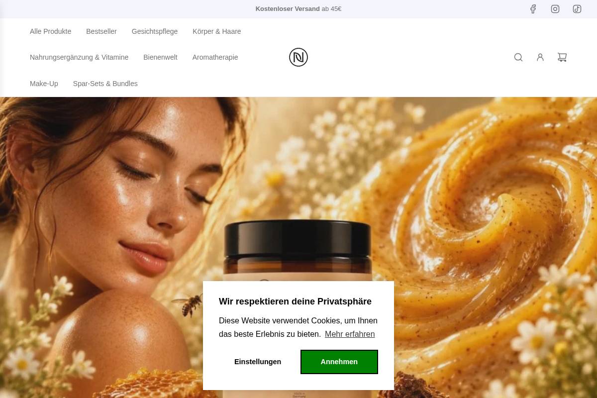 naturenation.de homepage screenshot