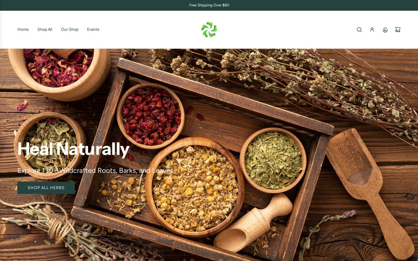 naturescleanse.com homepage screenshot