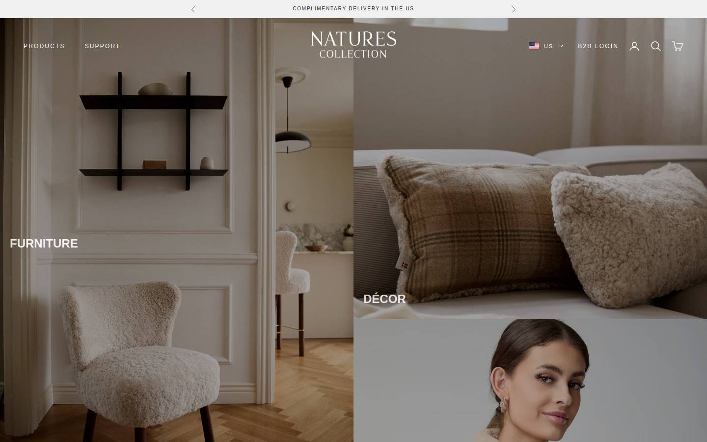 naturescollection.us homepage screenshot