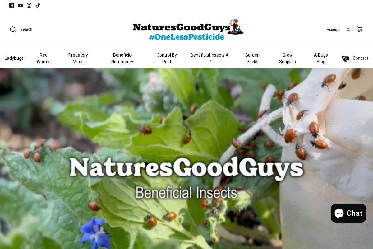 Naturesgoodguys homepage screenshot