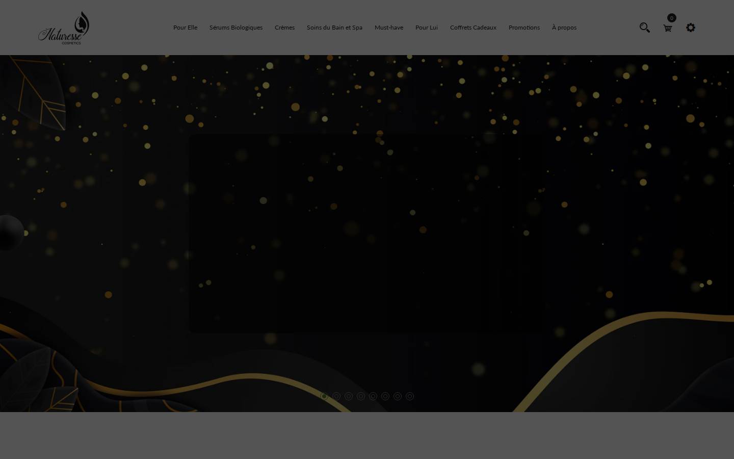 naturesse.ca homepage screenshot