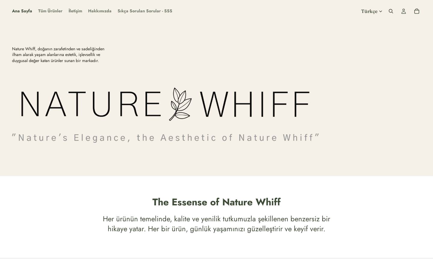 naturewhiff.com homepage screenshot