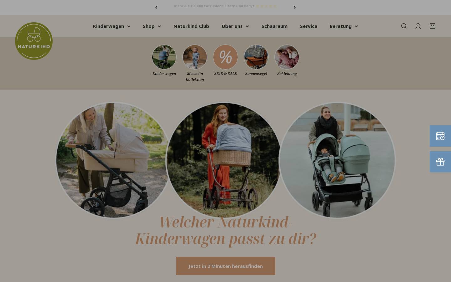 Naturkind homepage screenshot
