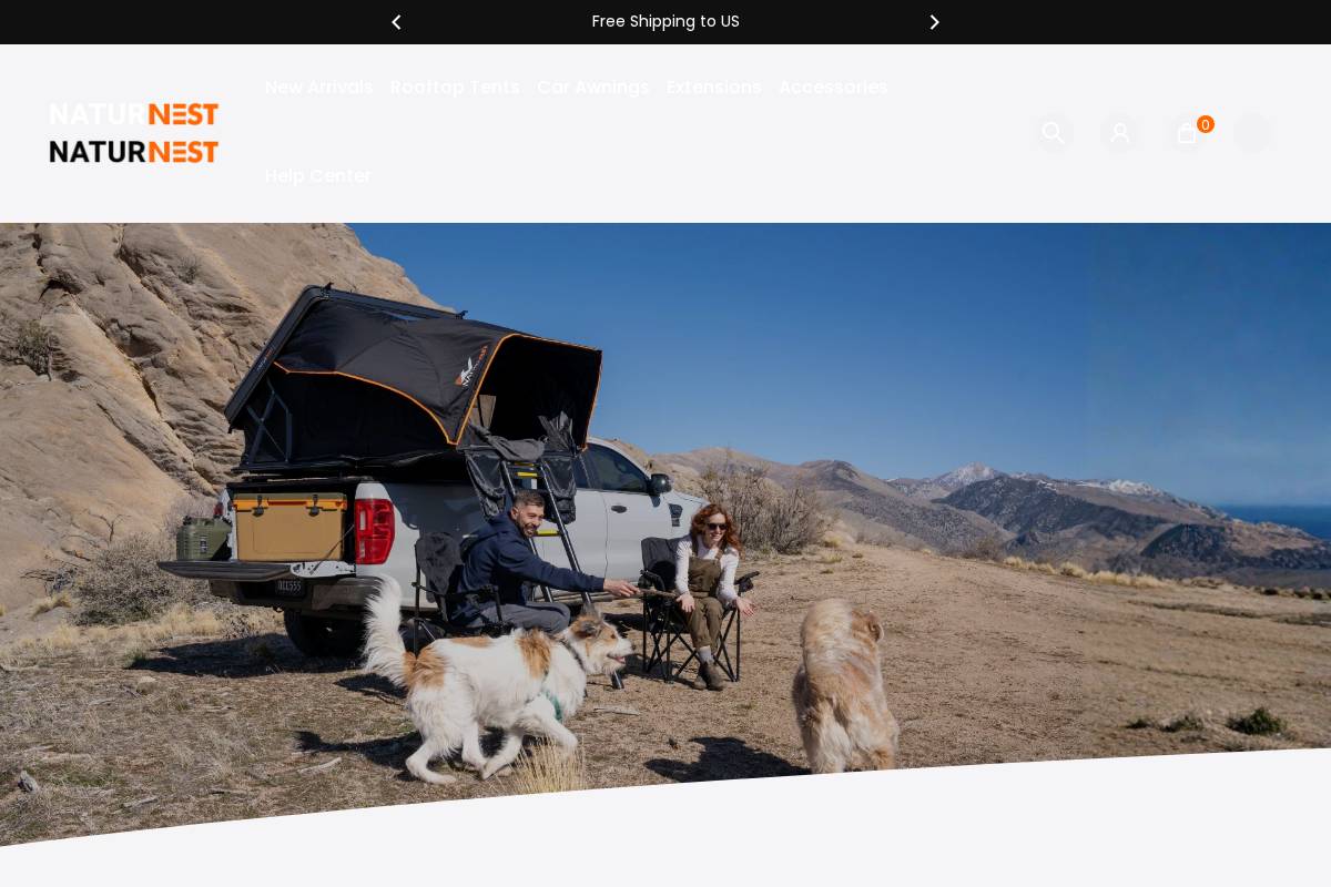 naturnest.com homepage screenshot