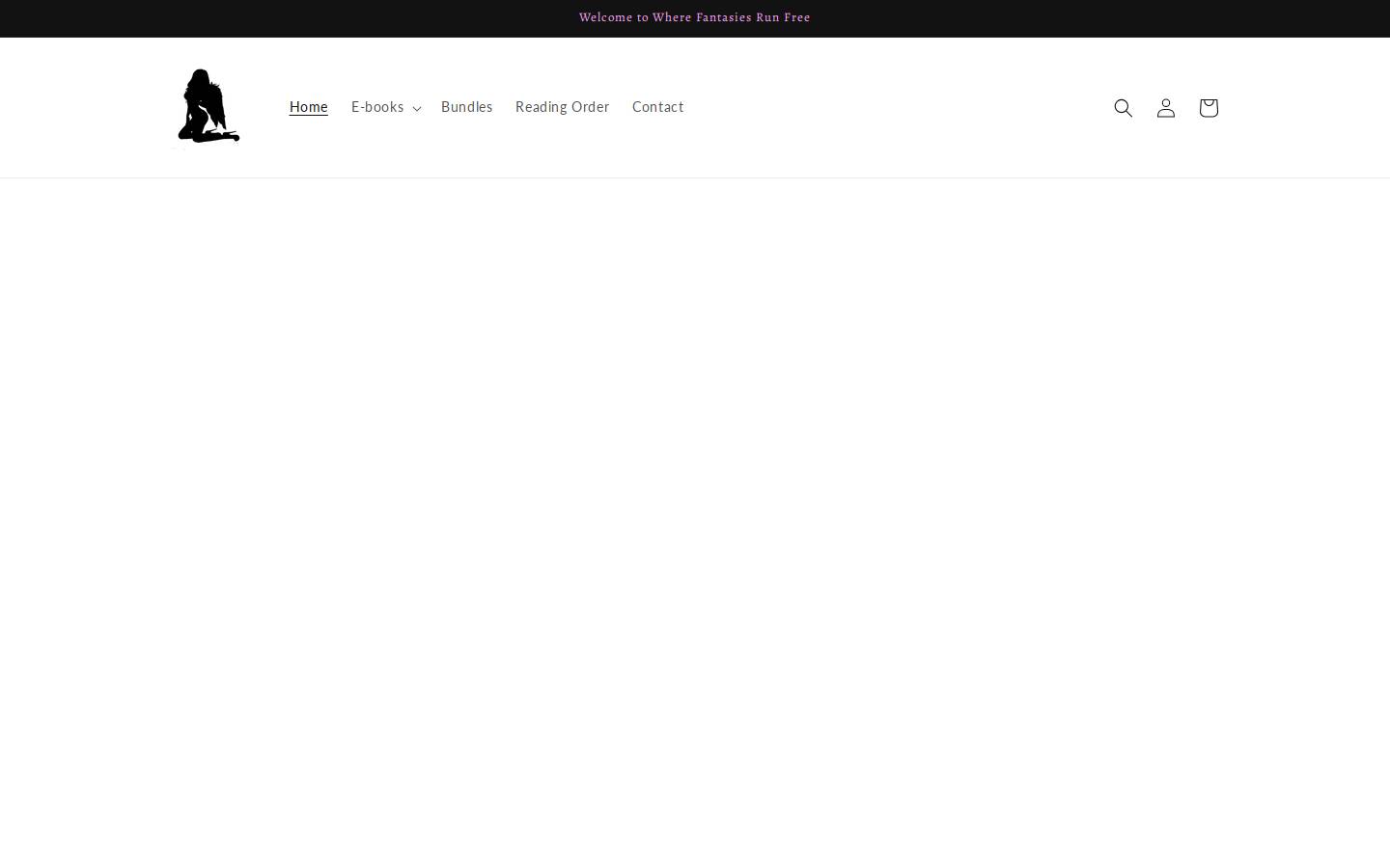 naughtyangelbooks.com homepage screenshot