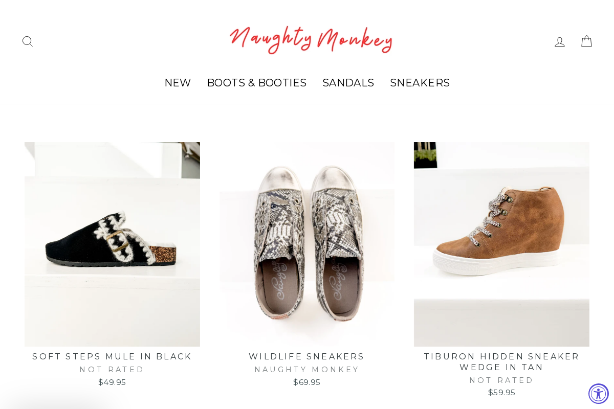 naughtymonkey.com homepage screenshot