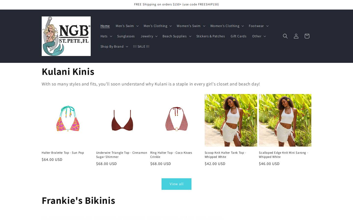 nautigirlstpete.com homepage screenshot
