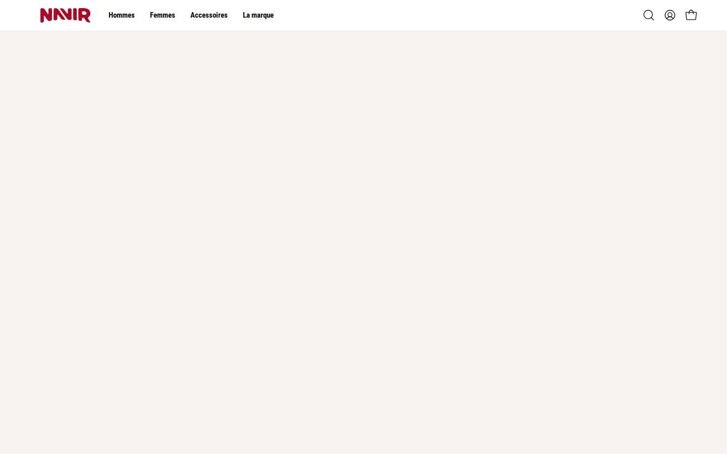 Navir homepage screenshot