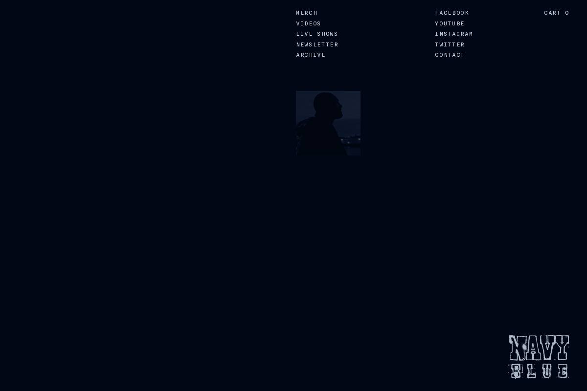 navybluethetruest.com homepage screenshot