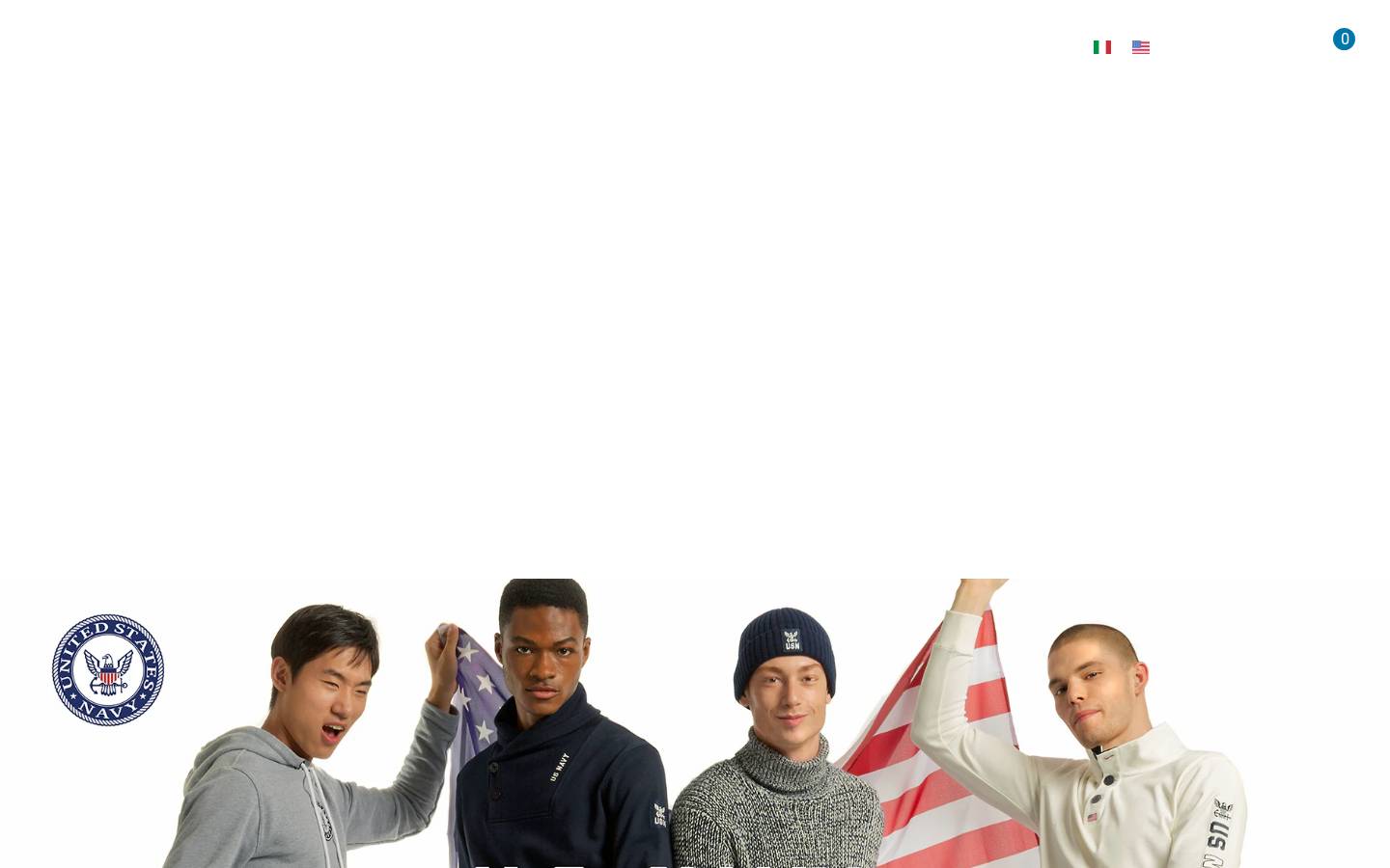 navystores.com homepage screenshot