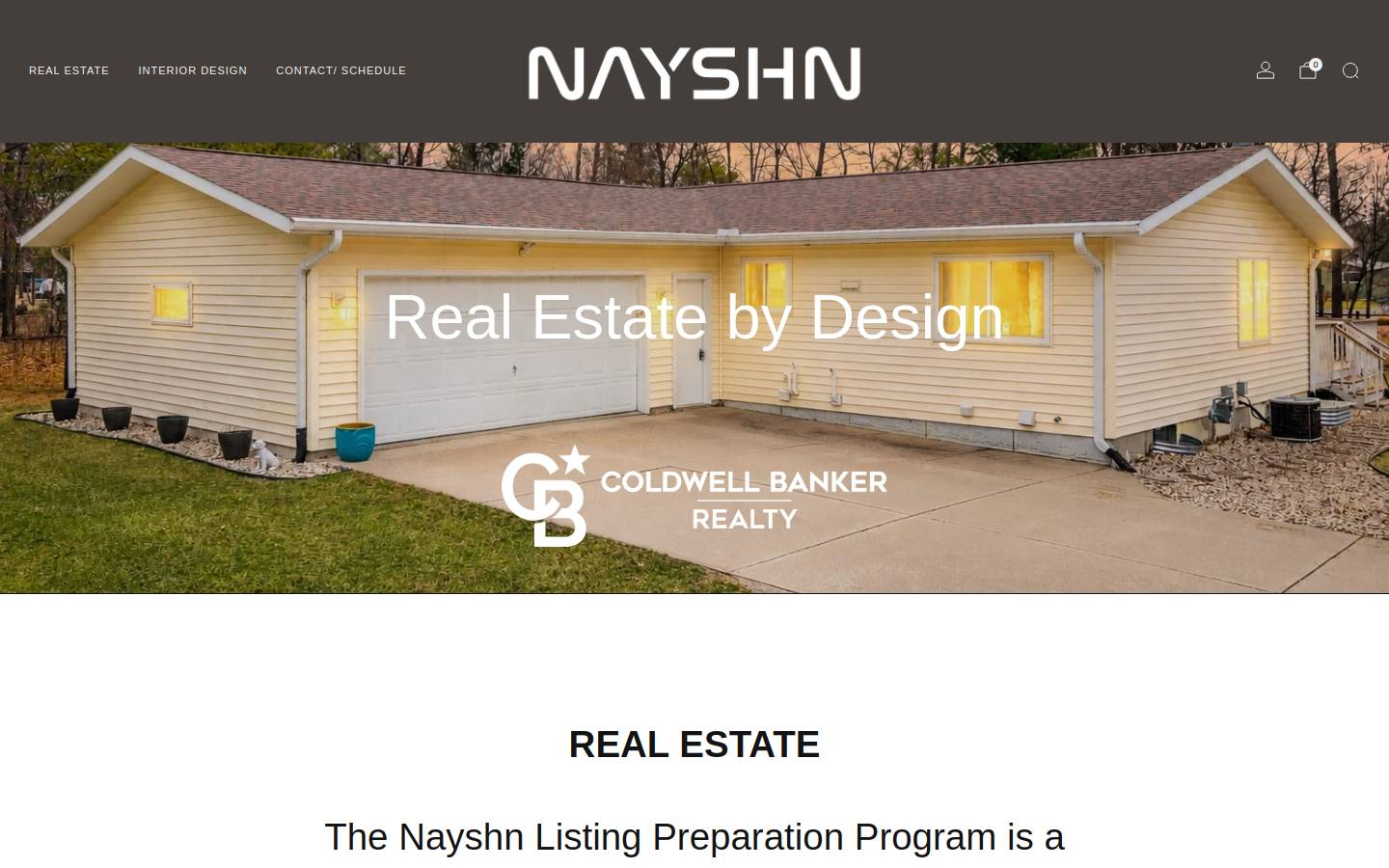 nayshn.com homepage screenshot
