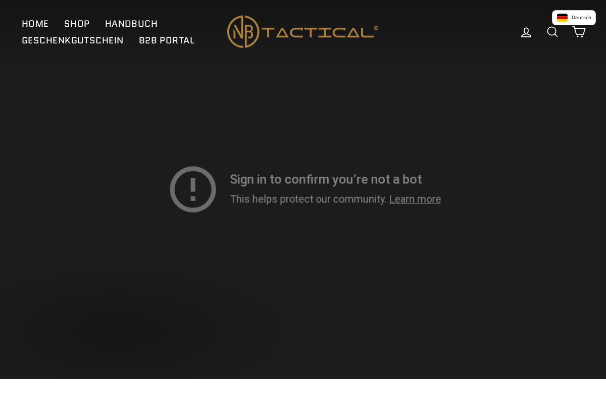 NB-Tactical homepage screenshot