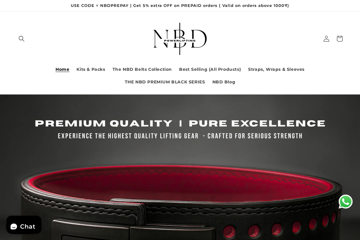 nbdpowerlifting.com homepage screenshot