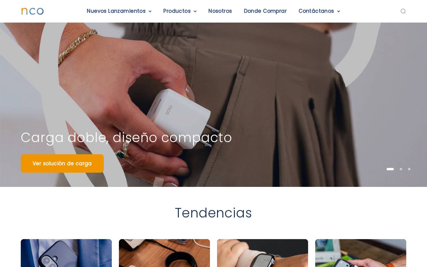 ncoproduct.com homepage screenshot
