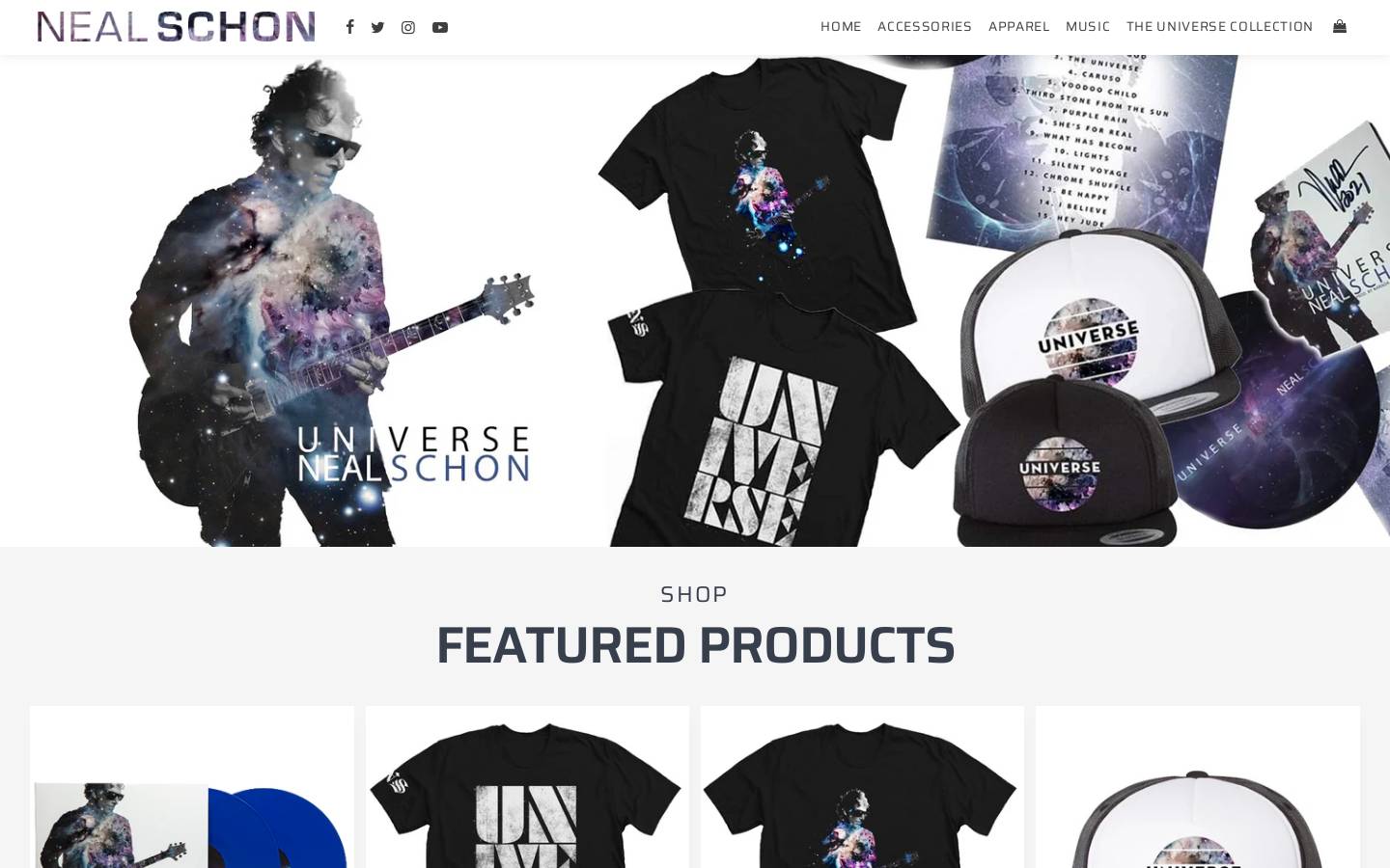 nealschoncollection.com homepage screenshot
