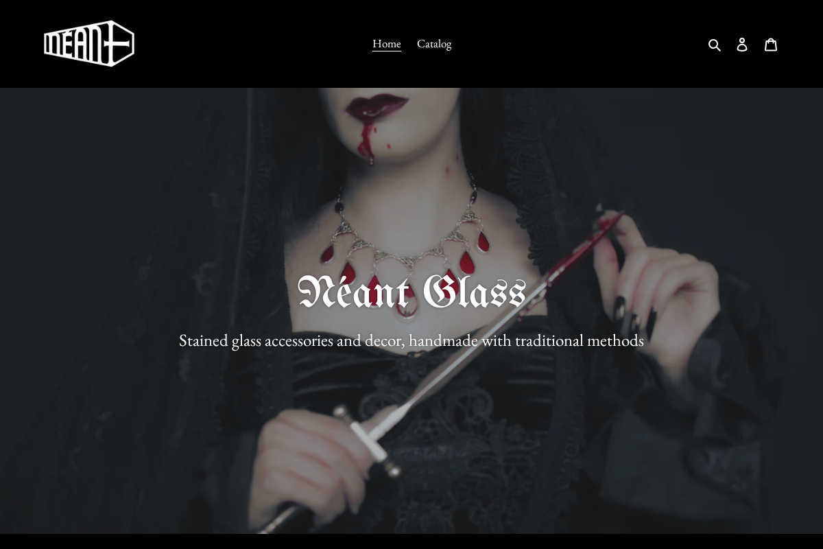 neantglass.com homepage screenshot