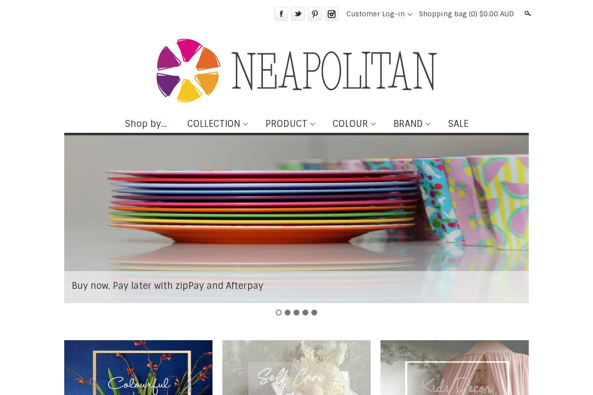neapolitan.net.au homepage screenshot