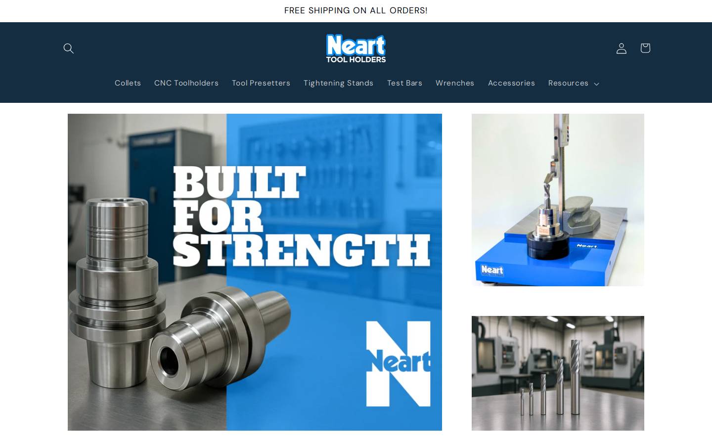 neartusa.com homepage screenshot