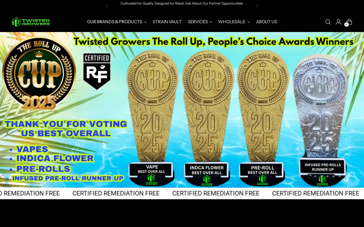 neblunts.com homepage screenshot
