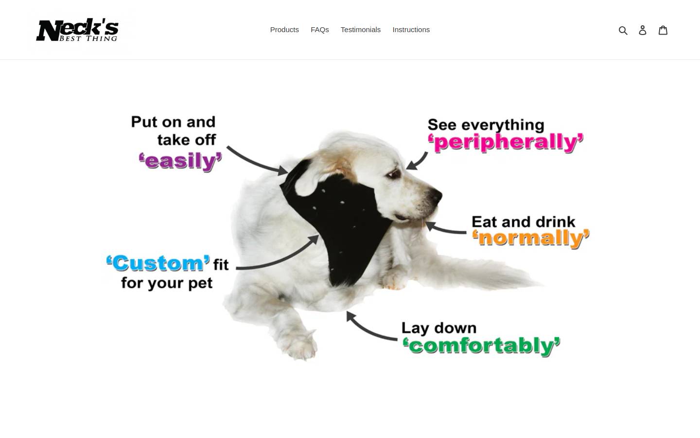 necksbestthing.com homepage screenshot