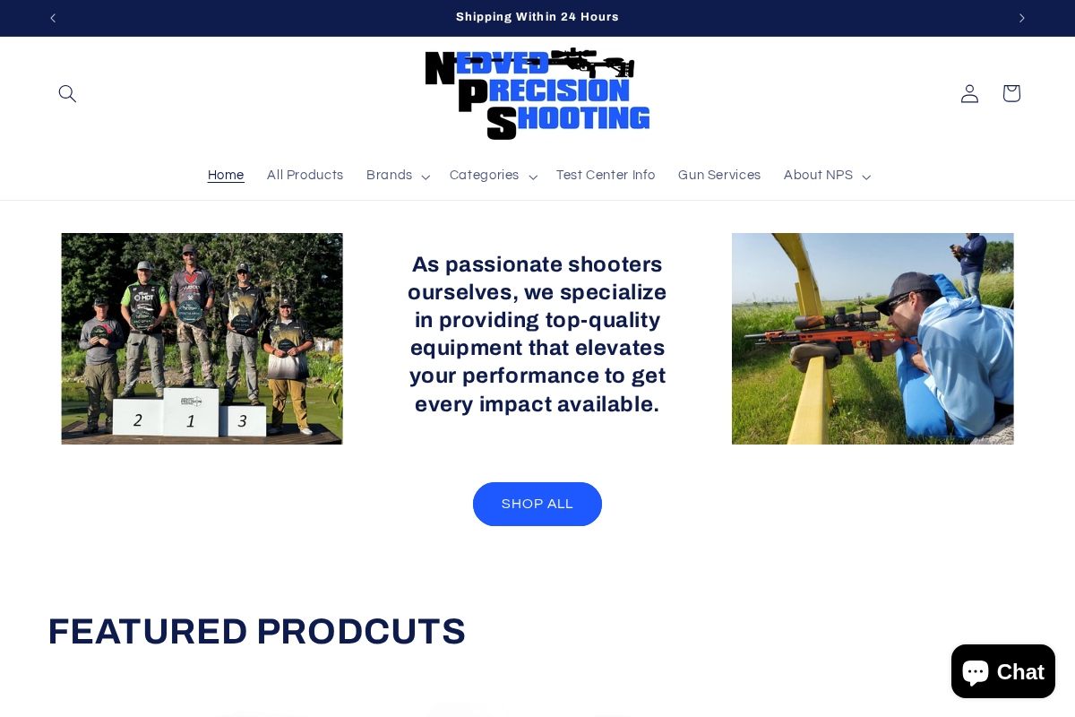 NPS homepage screenshot