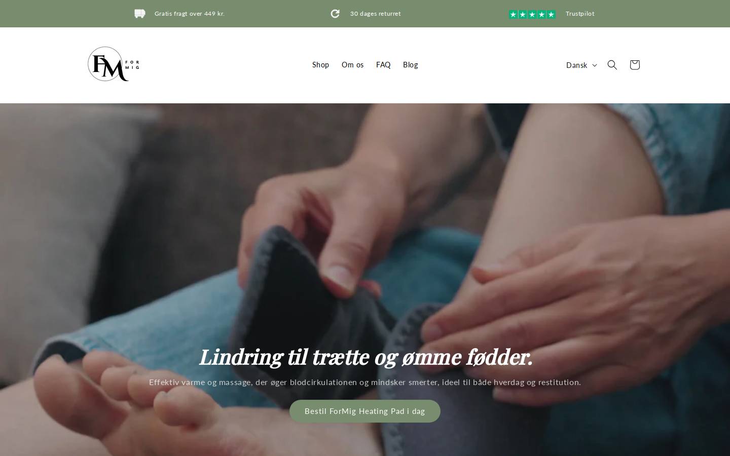 needcare.dk homepage screenshot