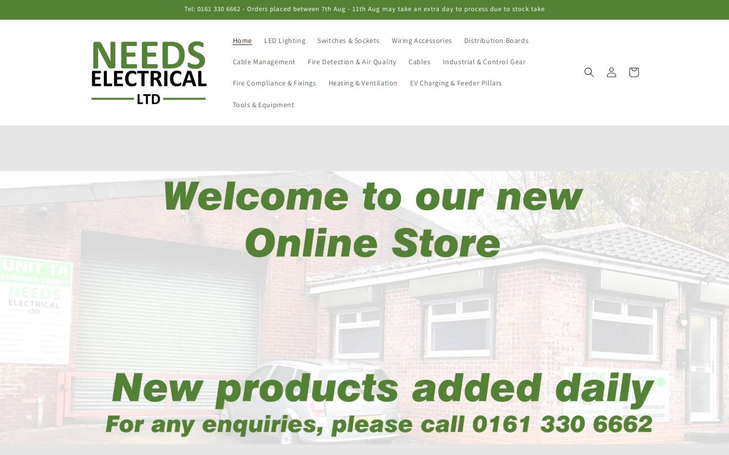 needselectrical.com homepage screenshot