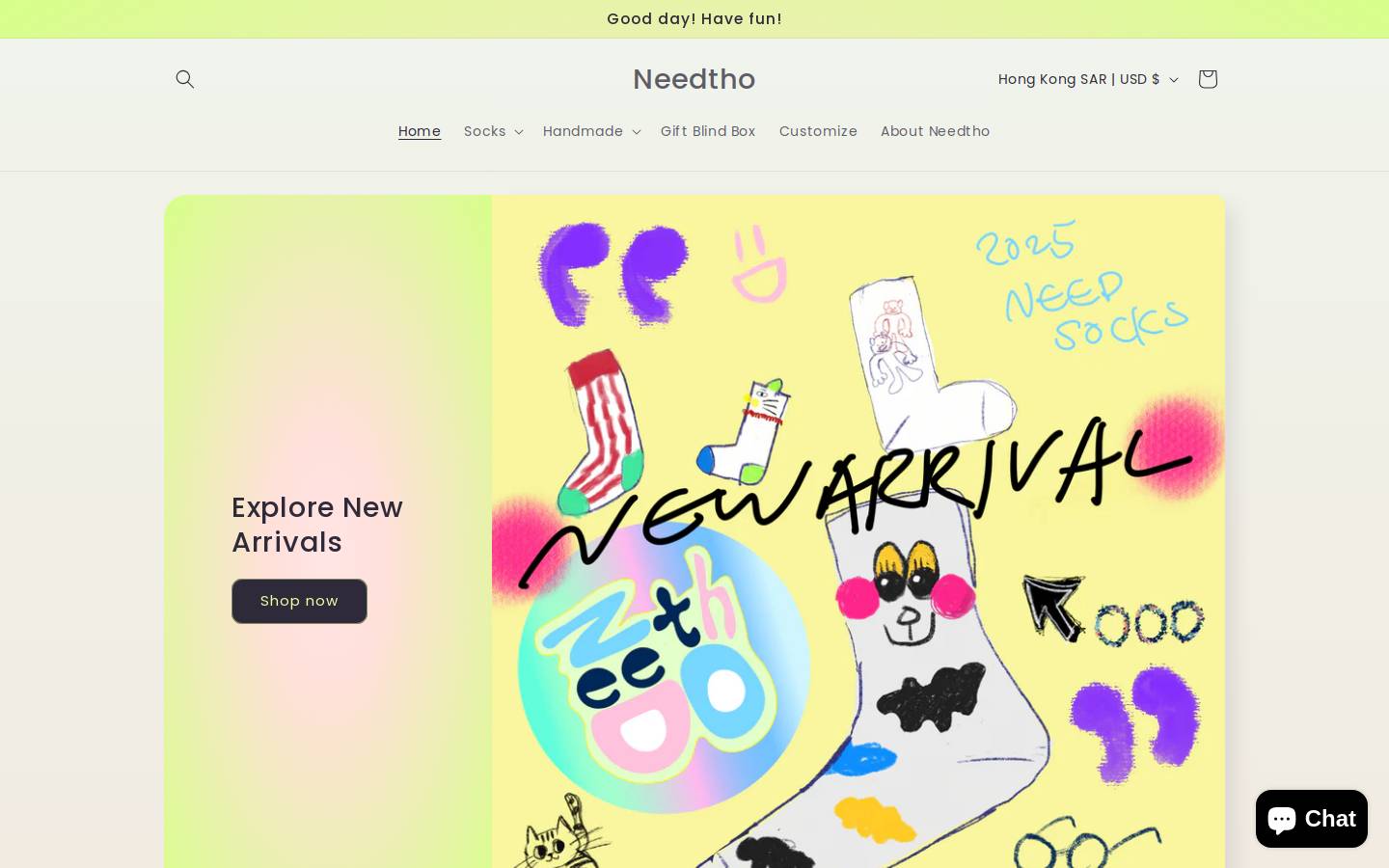 needtho.com homepage screenshot