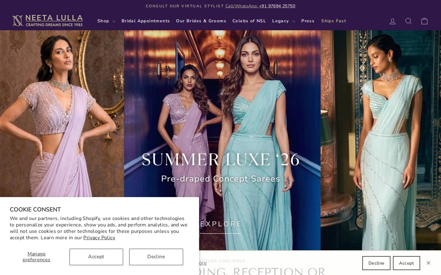 neetalulla.com homepage screenshot