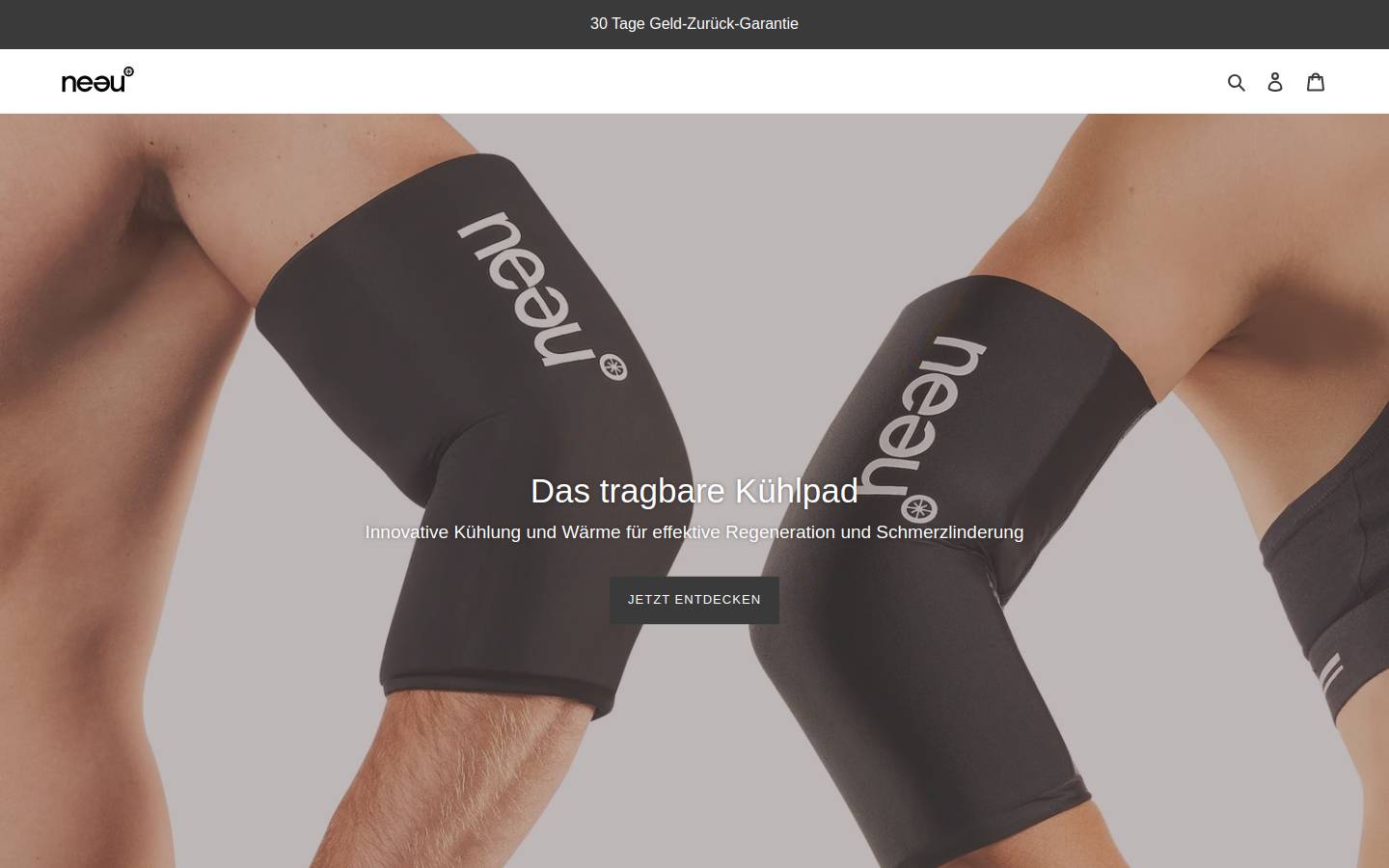 neeu-shop.de homepage screenshot