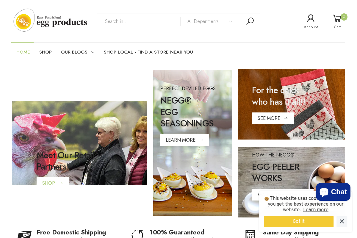 neggmaker.com homepage screenshot