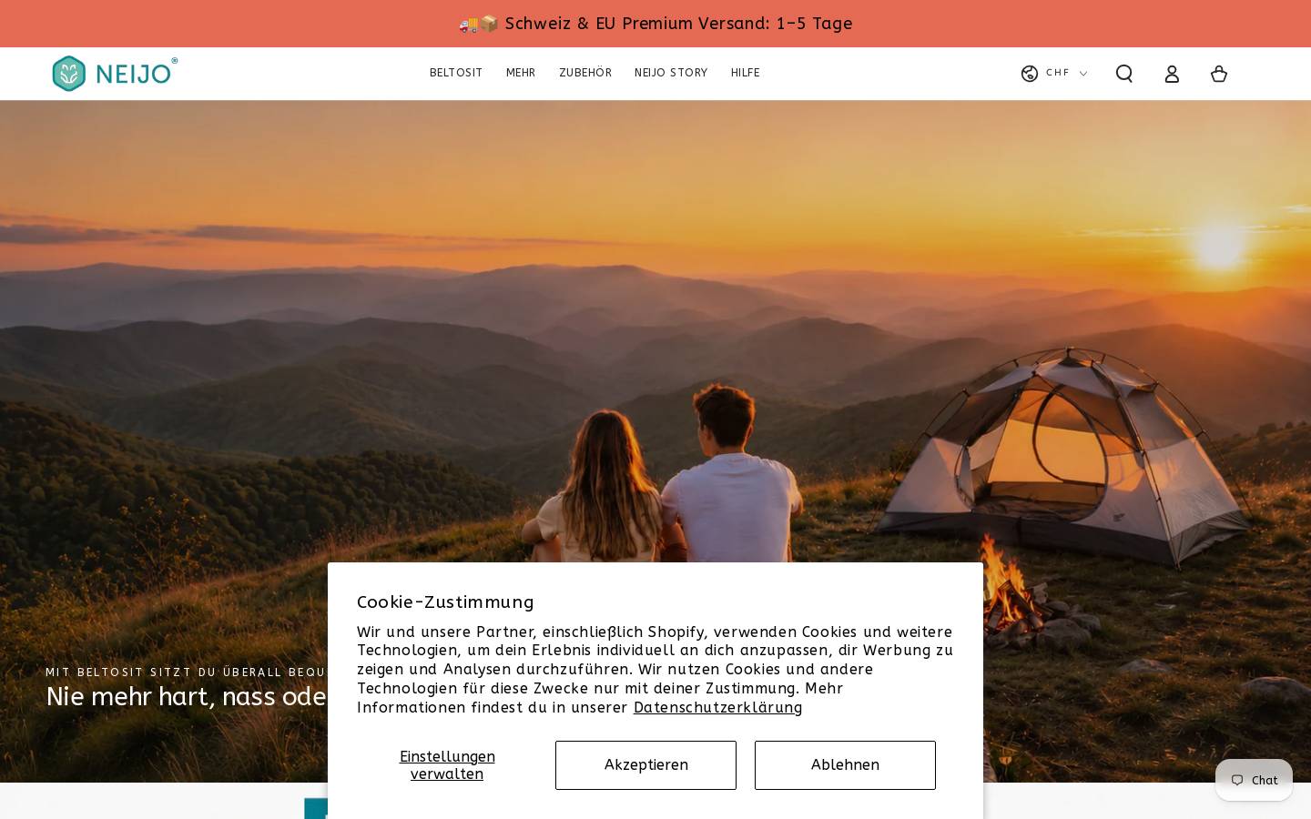 neijo.ch homepage screenshot