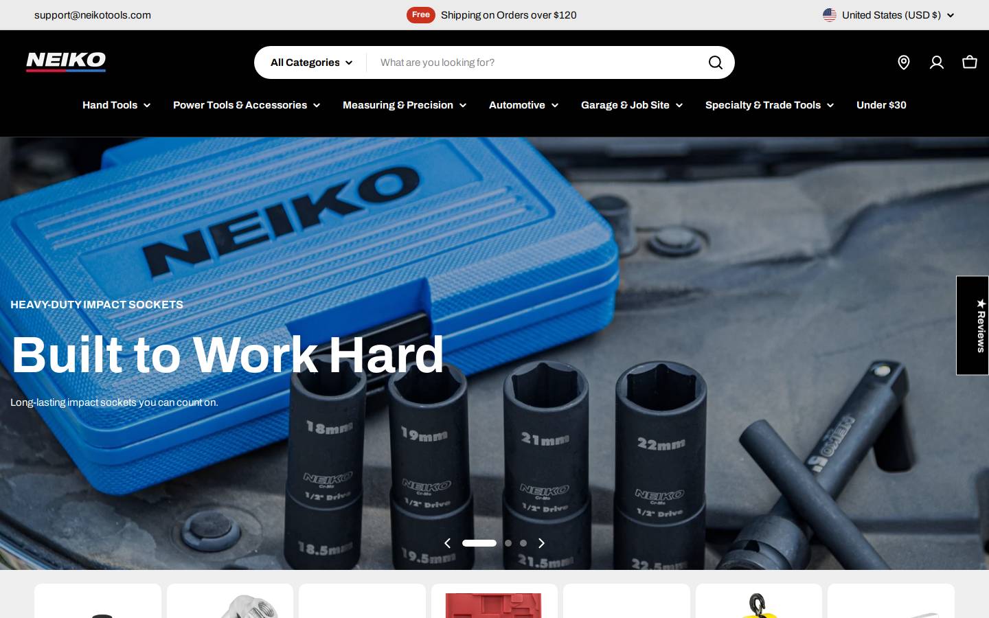neikotools.com homepage screenshot