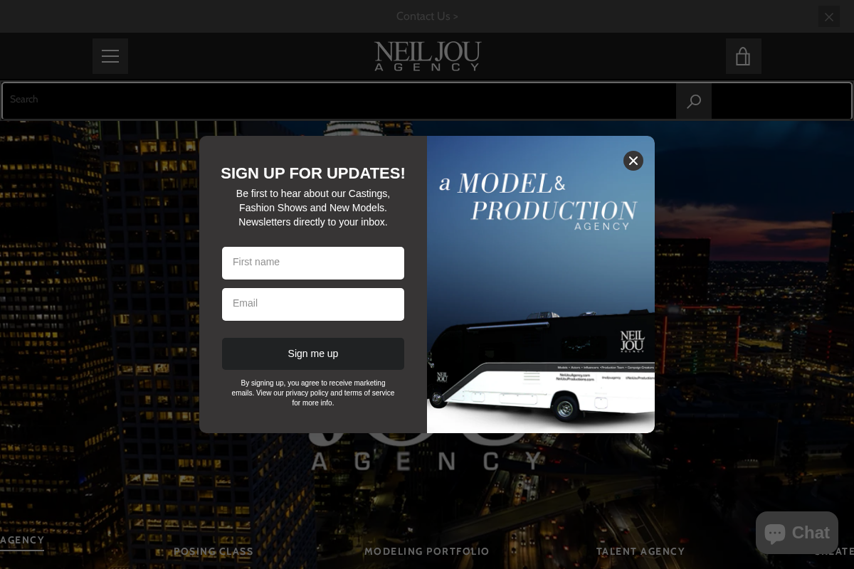 Neil Jou Agency homepage screenshot