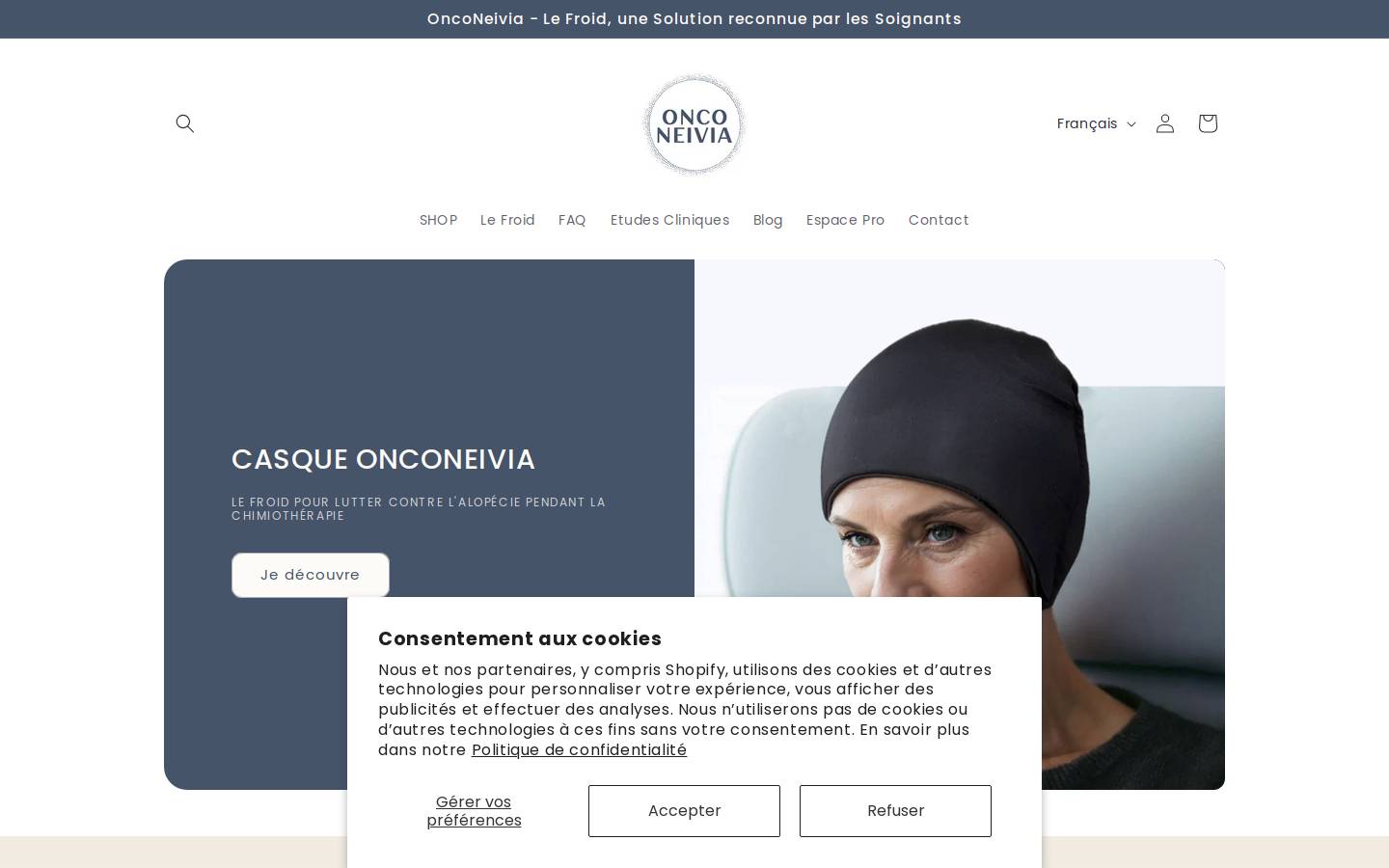 neivia.com homepage screenshot