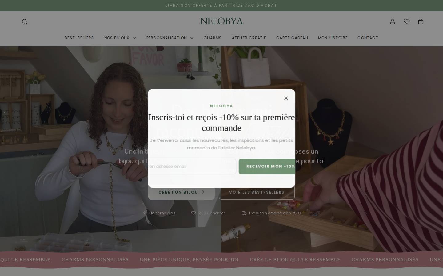 nelobya.com homepage screenshot
