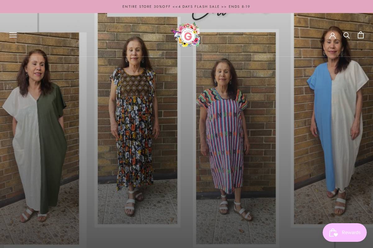 nenagmodaartesanal.com homepage screenshot