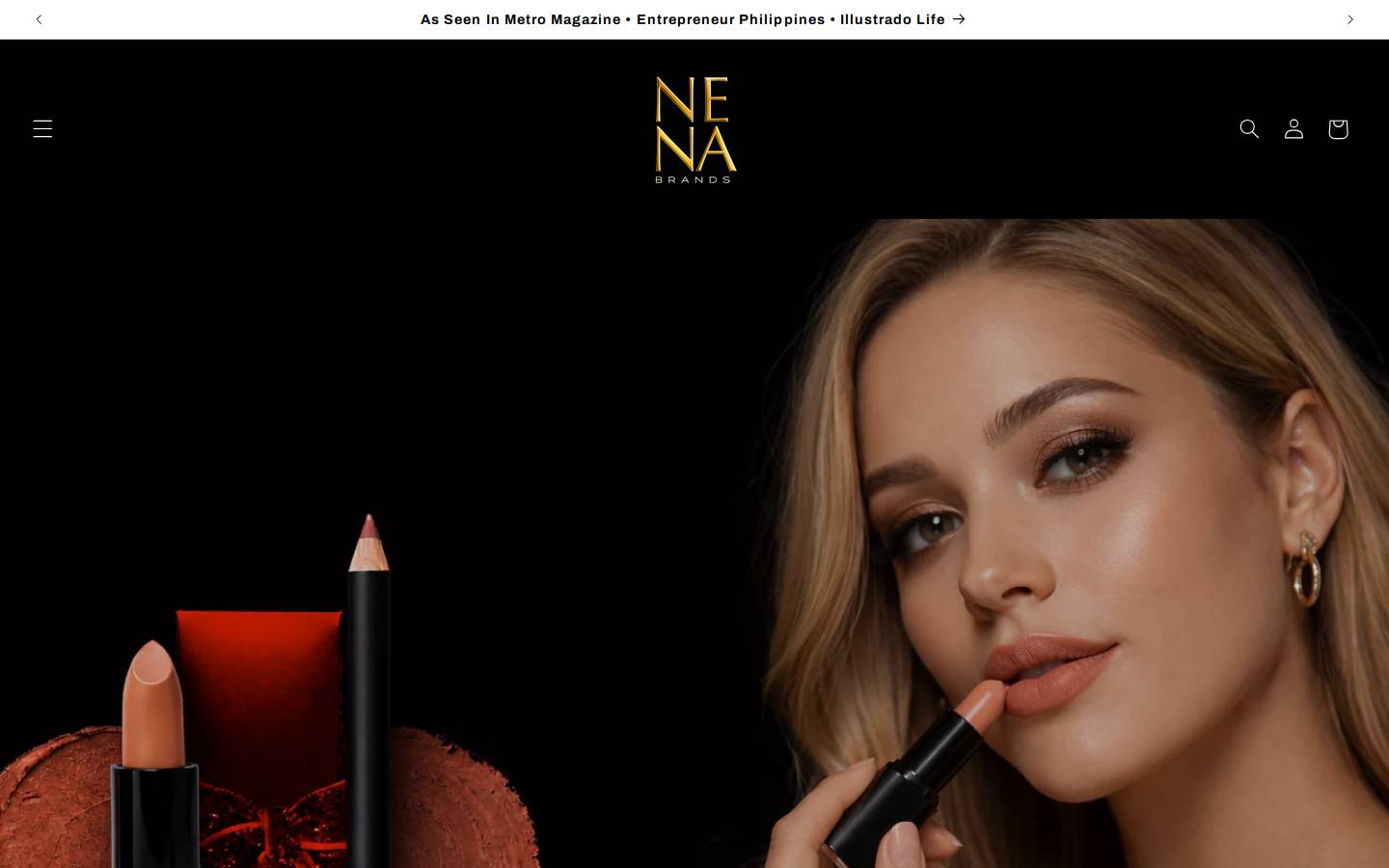 nenasretailtherapy.com homepage screenshot
