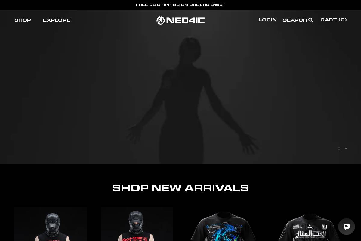 neo4ic.com homepage screenshot