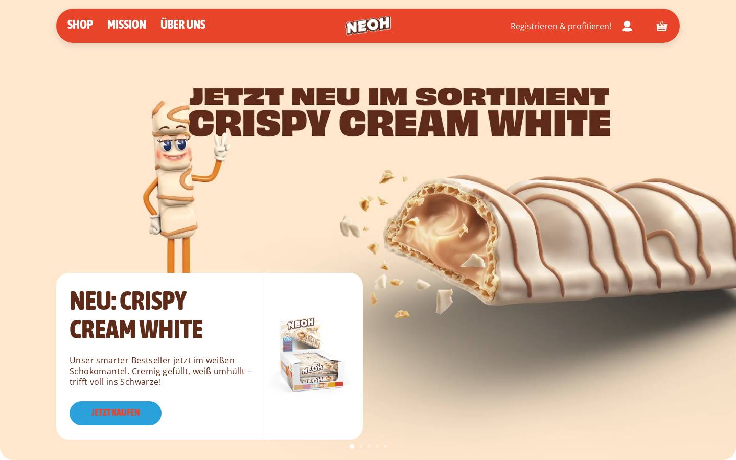 neoh.com homepage screenshot