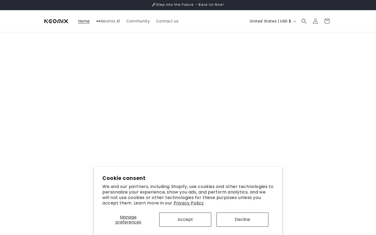 neomix.tech homepage screenshot