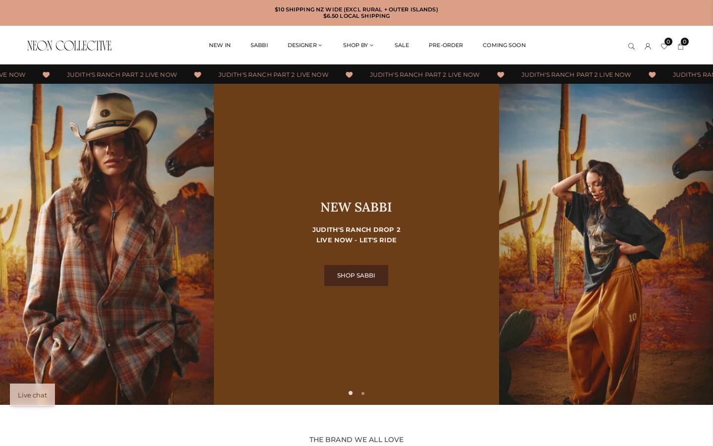 neoncollective.co.nz homepage screenshot