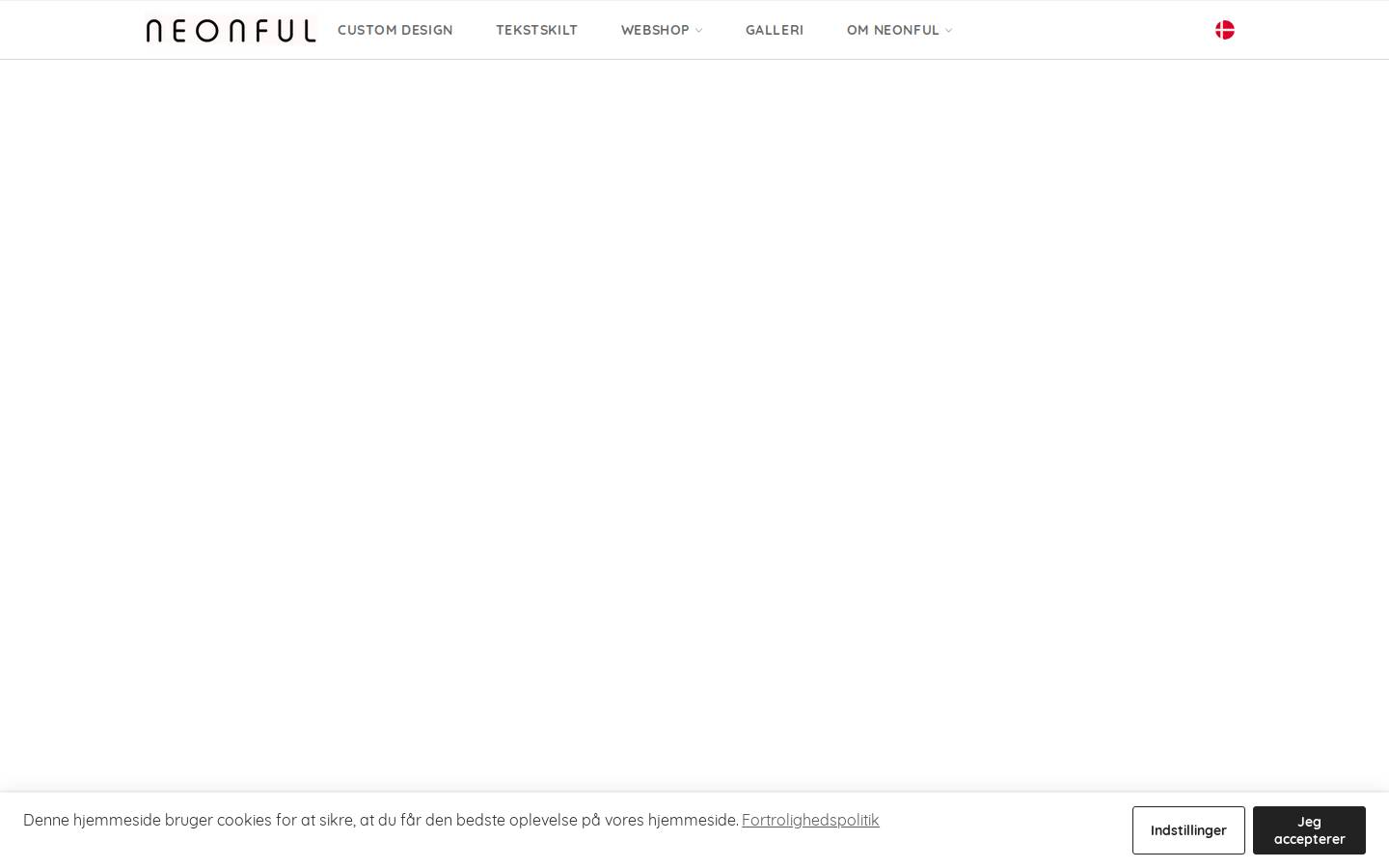 Neonful ApS homepage screenshot