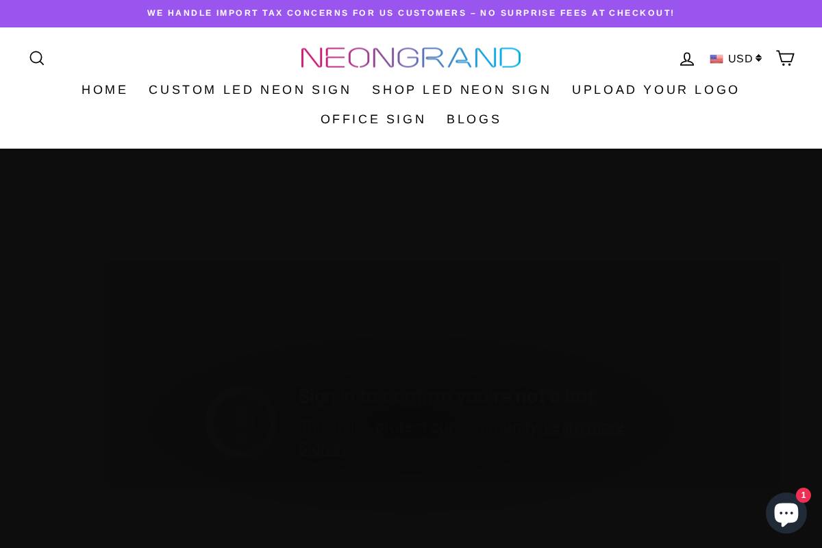 neongrand.com homepage screenshot