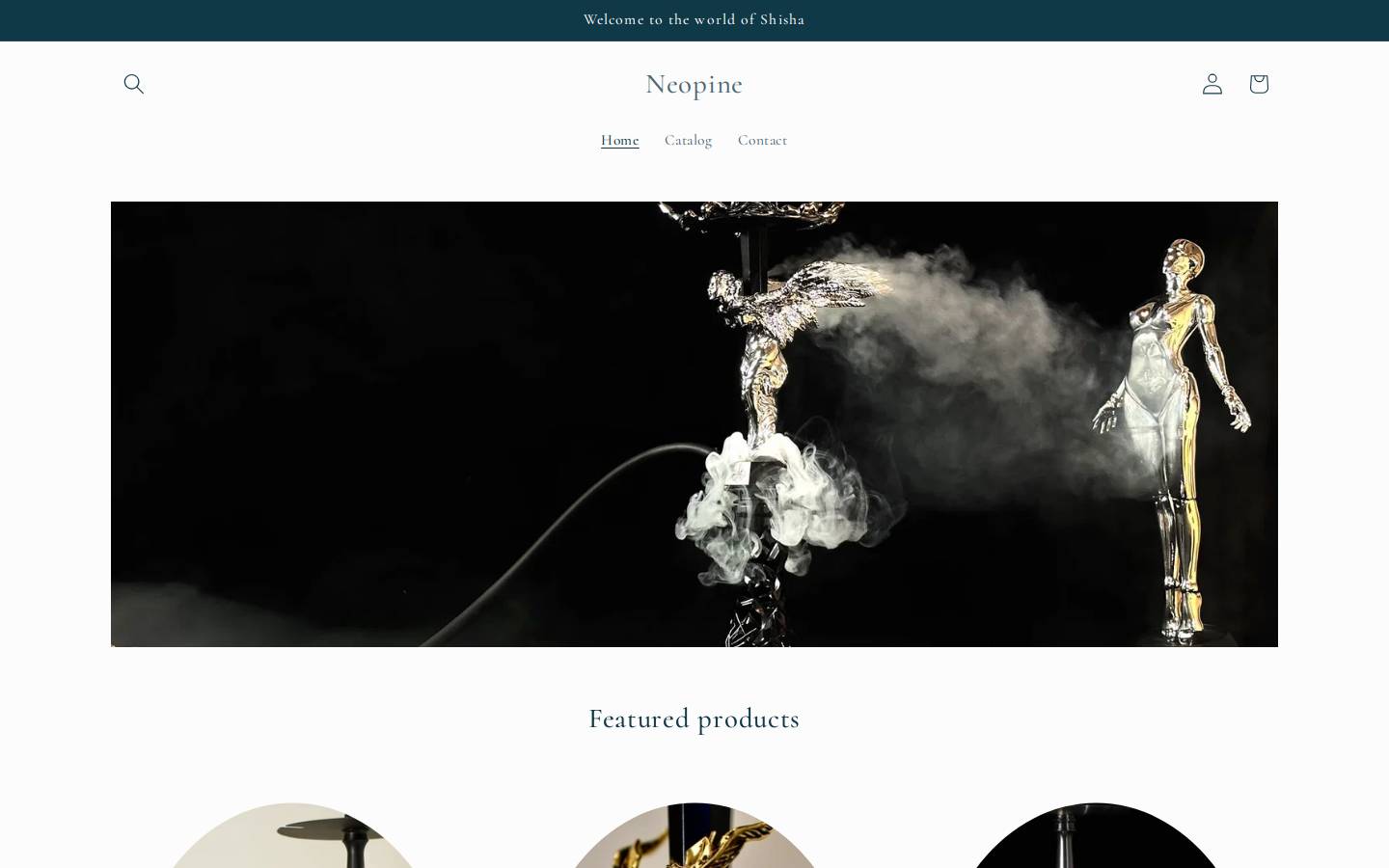neopine.com homepage screenshot