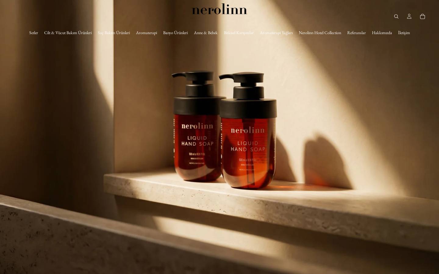 nerolinn.com homepage screenshot