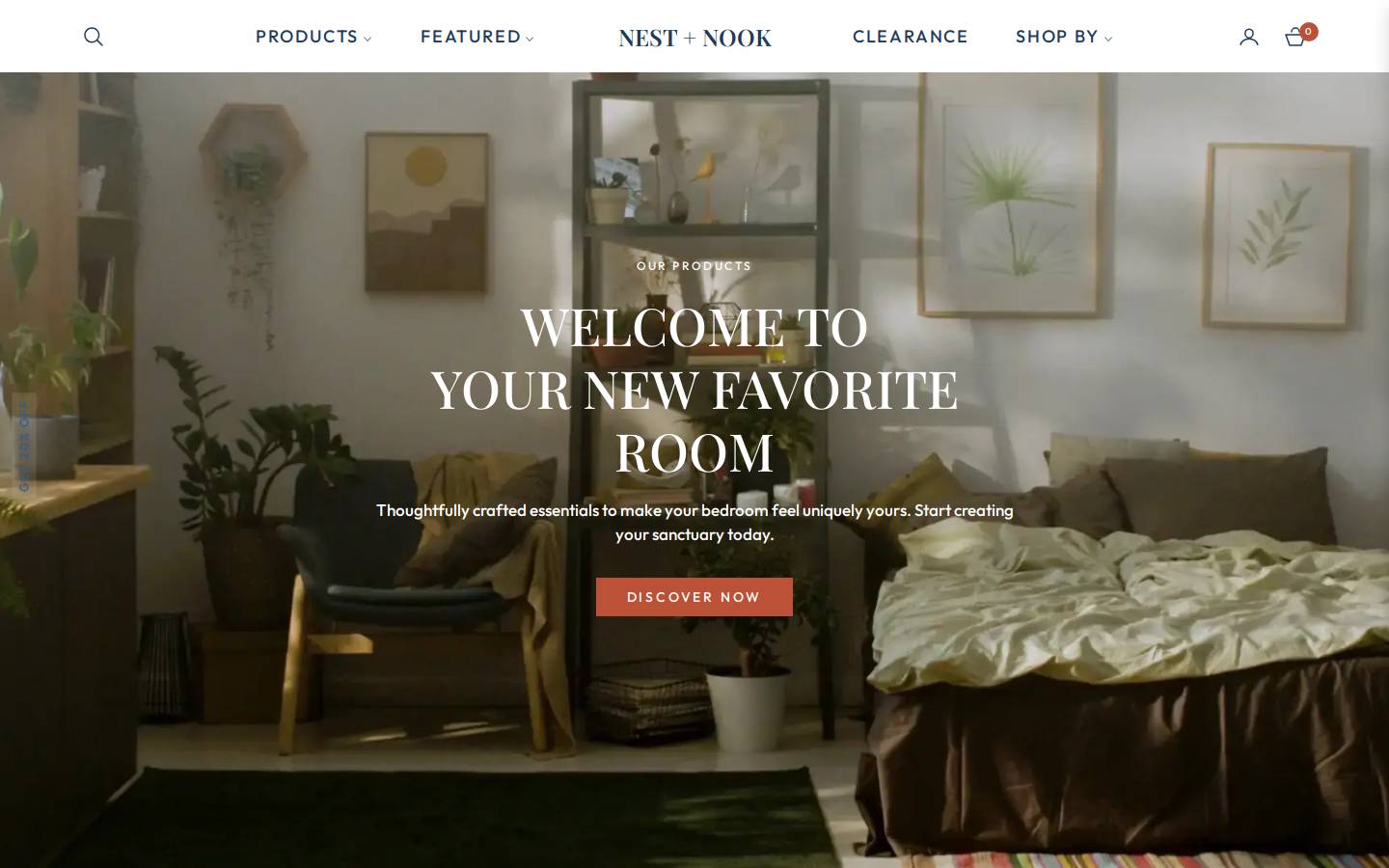 nestplusnook.com homepage screenshot