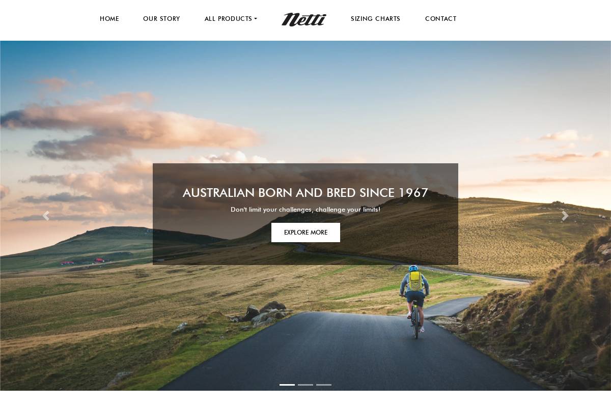 netti.com.au homepage screenshot