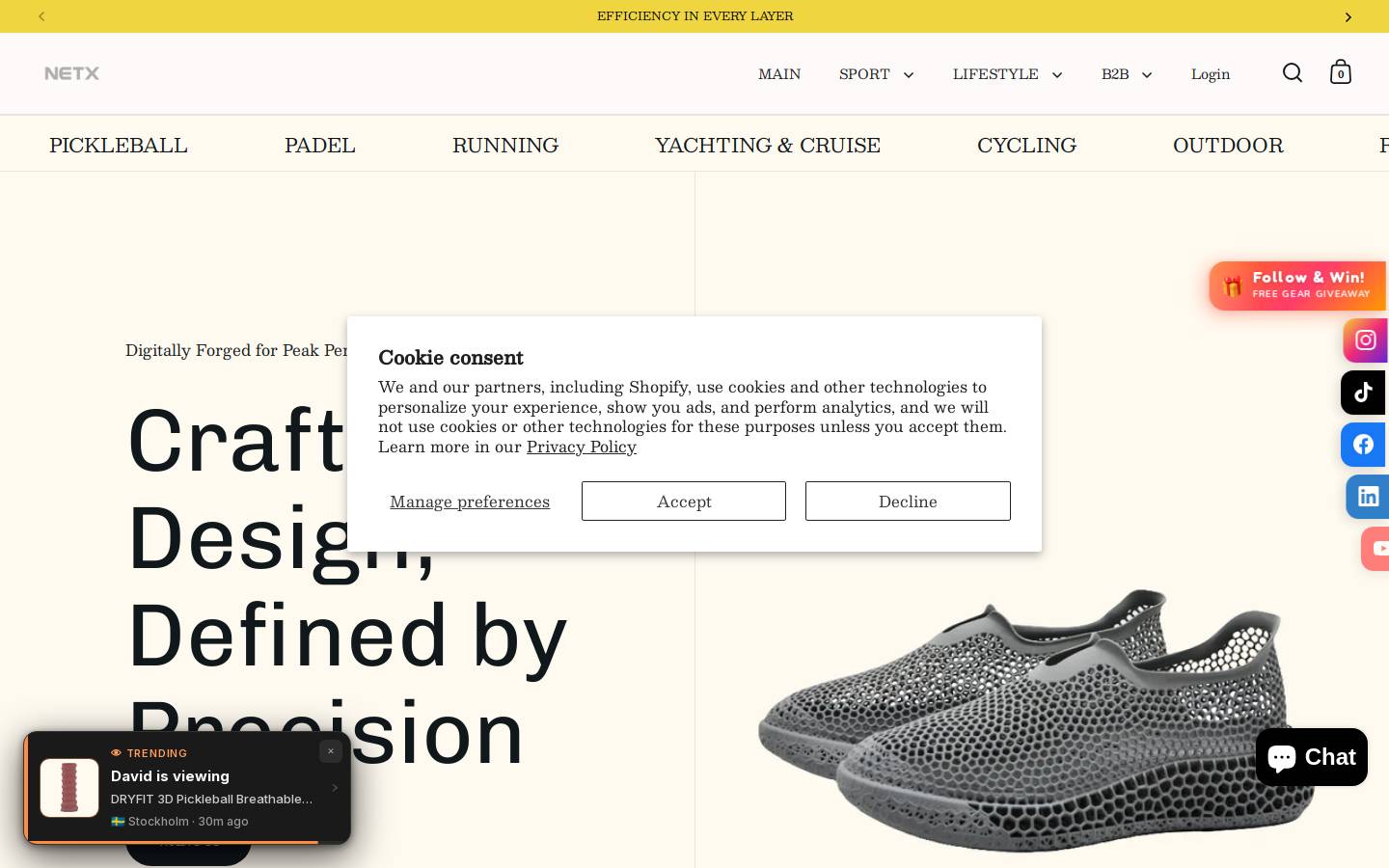 Netxbrand homepage screenshot